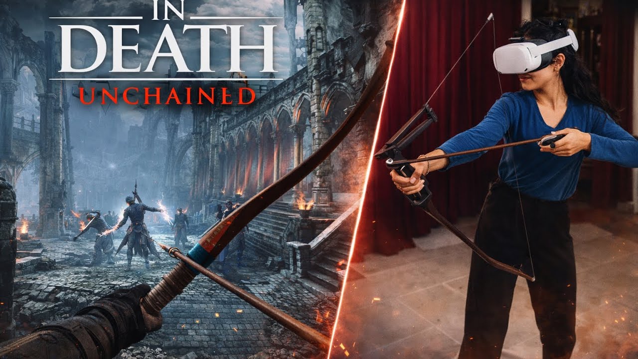 In Death unchained zombies attack | VR meta quest 3