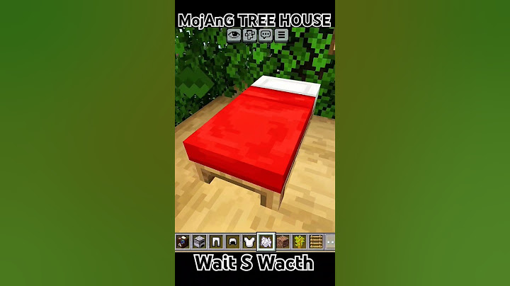 Mojang tree House 🏠 #minecraft #mojang