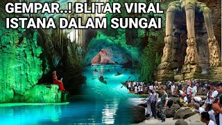 SHOCKING! UNDERGROUND RIVER PALACE GOES VIRAL IN EAST JAVA