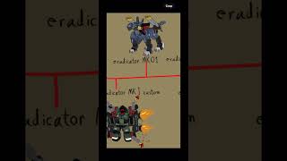 Roblox TDX eradicators, original naming design scrapped custom eradicator variant #tdx #tdxmedia