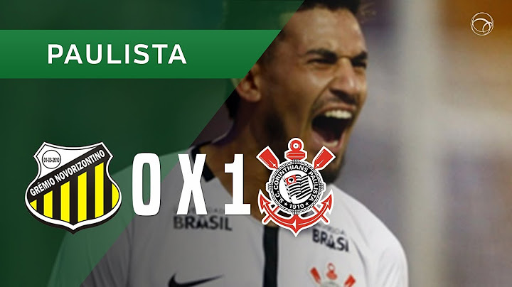 NOVORIZONTINO 0 X 1 CORINTHIANS - 04/02 - PAULISTA 2018