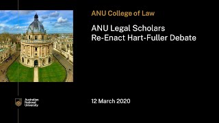 ANU legal scholars reenact HartFuller debate