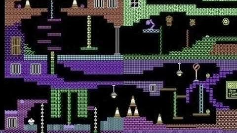 Monty on the run MAP, Game Ending and POKES ! (Commodore 64)