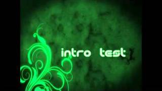 Adobe After Effects CS4 Intro Test