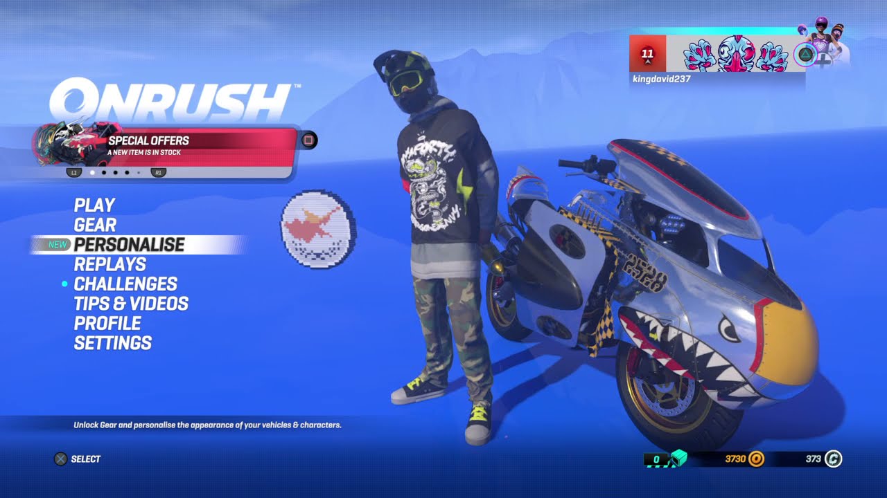 OPENING CRATES IN ONRUSH PS4 PRO GAMEPLAY