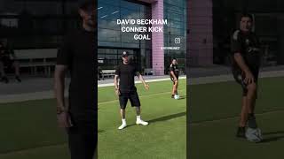 David Beckham Conner Kick Goal