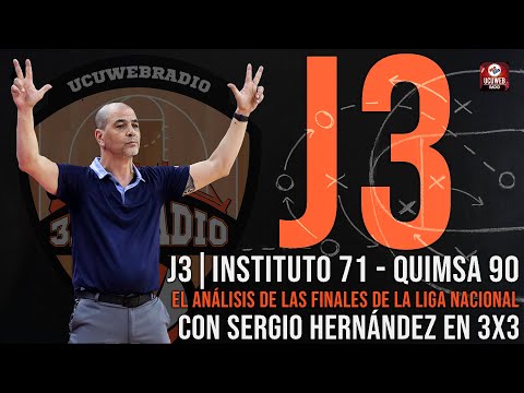 3x3 | El análisis de SERGIO HERNÁNDEZ del J3 entre Quimsa e Instituto por las FINALES de la LNB