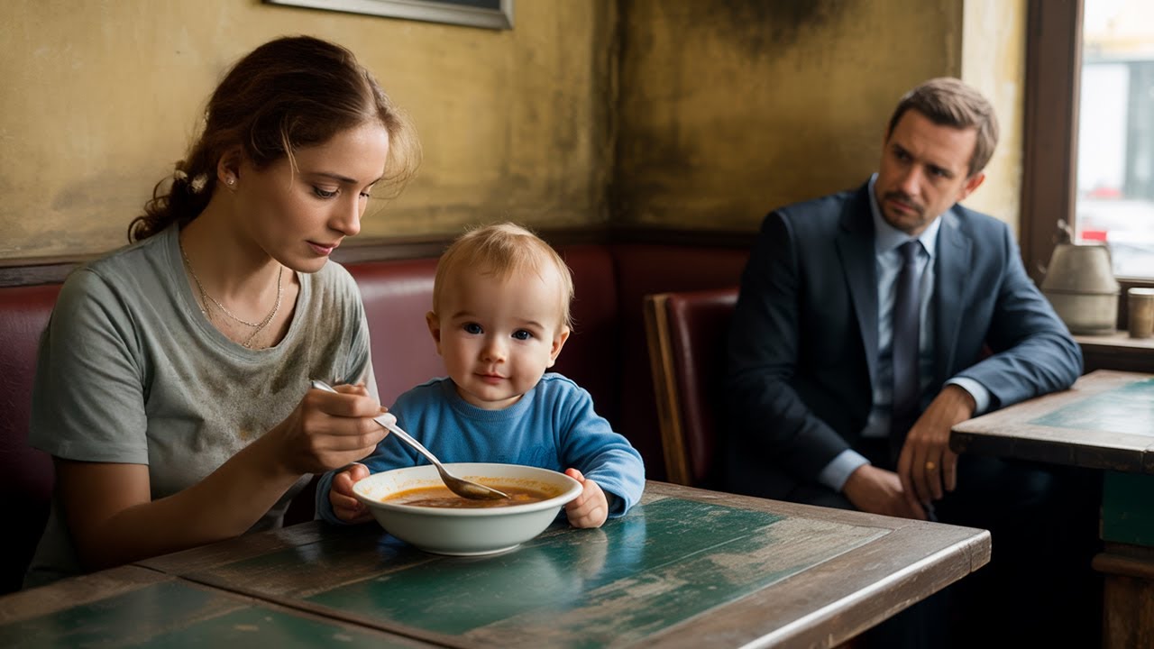 „Sunt bine, iubirea mea”, spuse mama flămândă – CEO-ul a plâns când a văzut totul