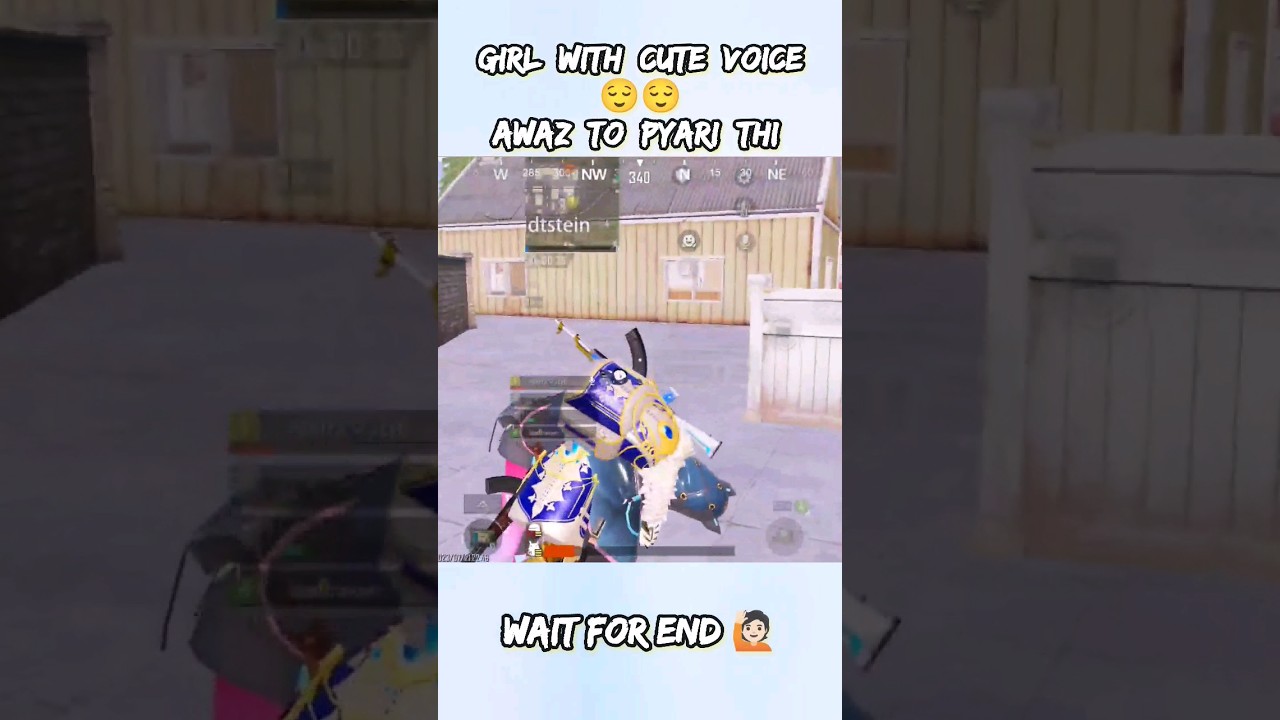 Girl enemy with cute voice ✨😌 