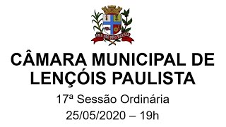 17ª Sessão Ordinária (2020)