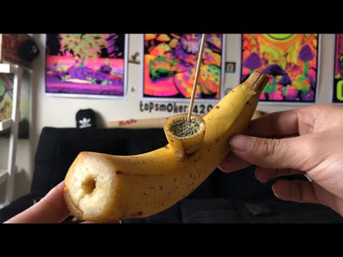 How To Make a Banana Pipe !!!!