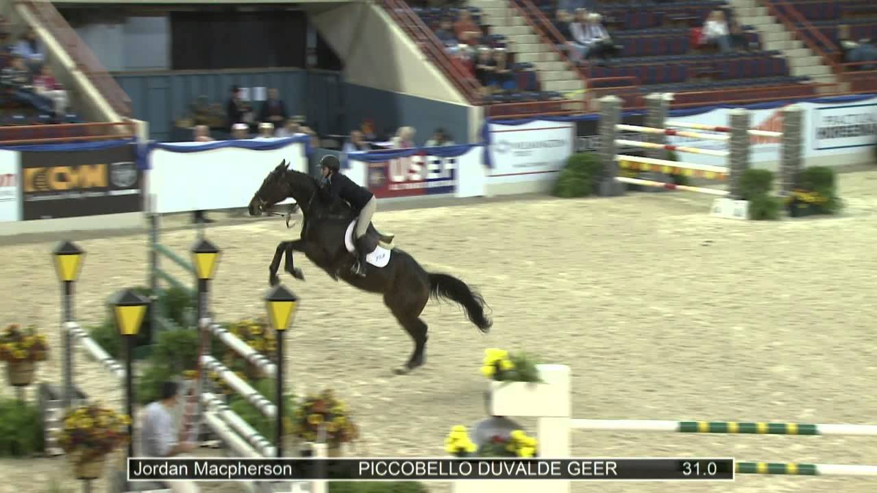 78 PICCOBELLO DUVALDE GEER Jordan Macpherson, Class 206 Jump Off Open Jumper II, 2a