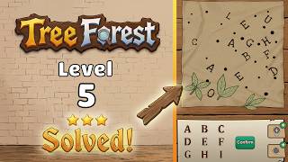 Tree Forest: Detective Words - Level 5 Walkthrough 🧩 | Full Solution & Gameplay! 🌲✨ screenshot 3