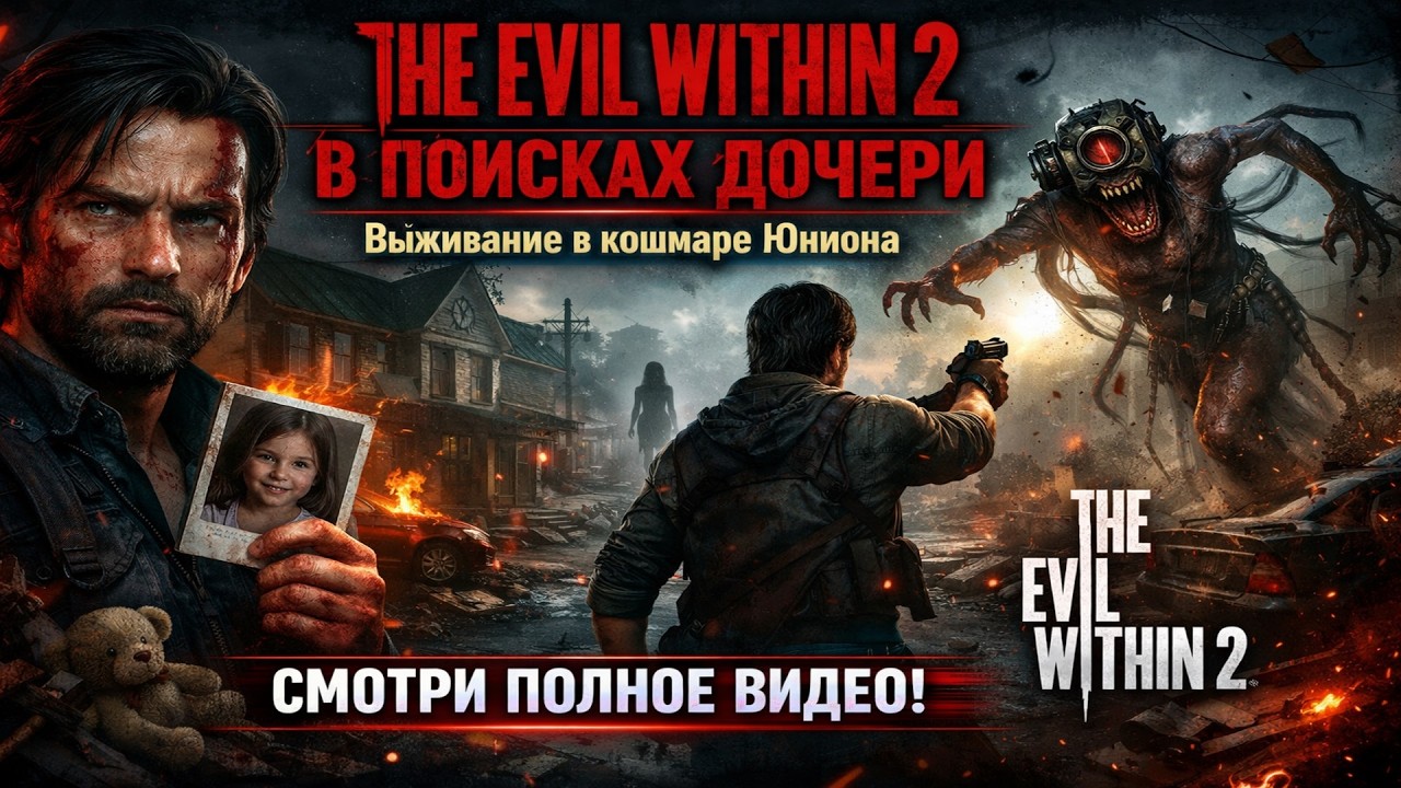 Достойный мощный финал  - The Evil Within 2  - стрим № 4 (финал)