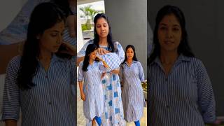 Amazon shopping/ Women Striped Cotton Straight Kurta with collar neck / online shopping