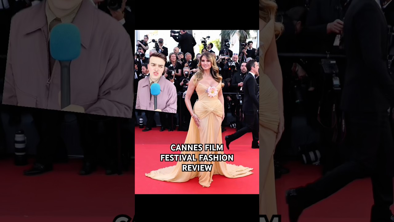 heidi no more butter yellow PLEASE 😭 #fashion #redcarpet #cannes