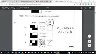 AQA GCSE Computer Science  ExamJune 2015