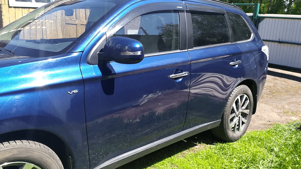 Снятие обшивки багажника митсубиши аутлэндэр 3 при замене амортизаторов ...