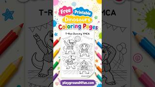 Free Dinosaurs Coloring Pages