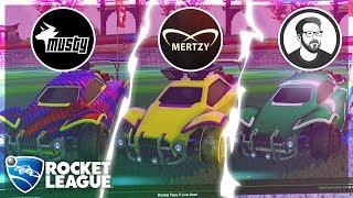 I Recreated The Biggest Rocket League YouTubers Car Designs! (Ft. Musty, Mertzy & SunlessKhan)