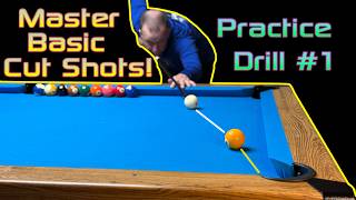 How to Make Every Cut Shot in Pool (Beginner Drill)