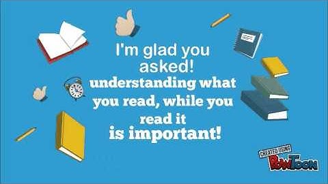 Comprehension monitoring