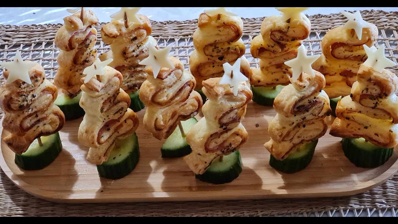 Recette : Sapins Feuilletés