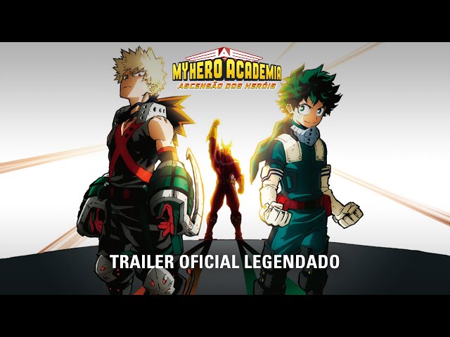 My Hero Academia  Trailer Oficial Legendado (Portugal) 