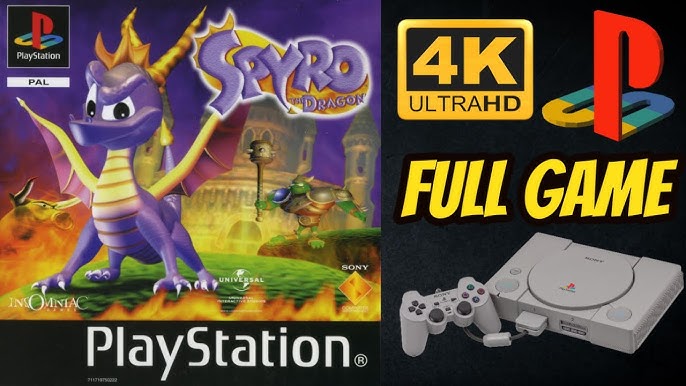 SPYRO THE DRAGON-PLAYSTATION 1-JOGO ZERADO(1/) 