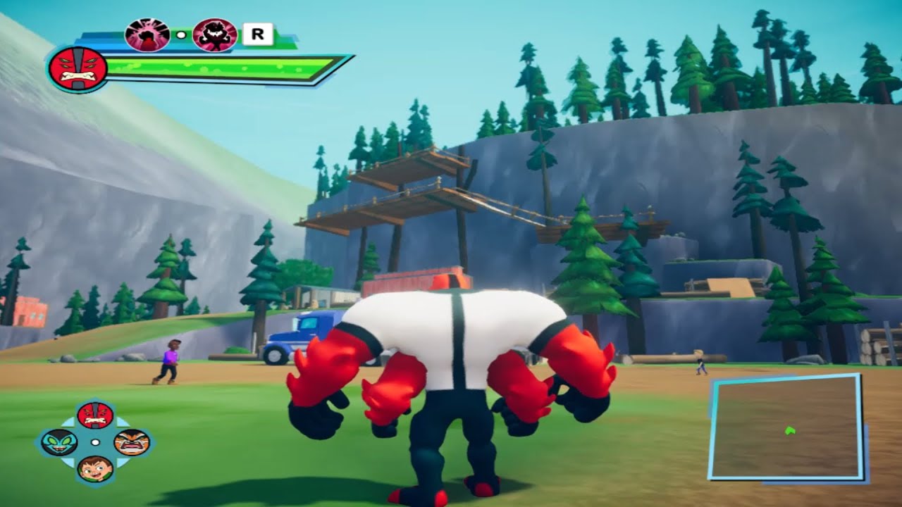 Ben Tennyson Ben 10 Power Trip Video Game Ben Ten Gameplay - YouTube