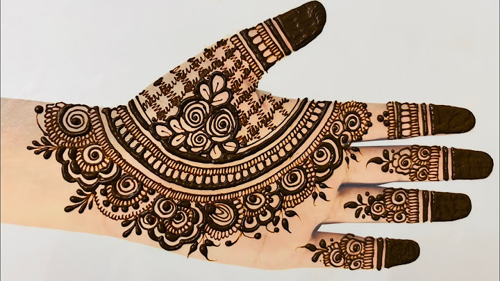 Front hand stylish mehndi design | Mehndi ka design | Simple mehndi design | Mehndi design | Mehndi