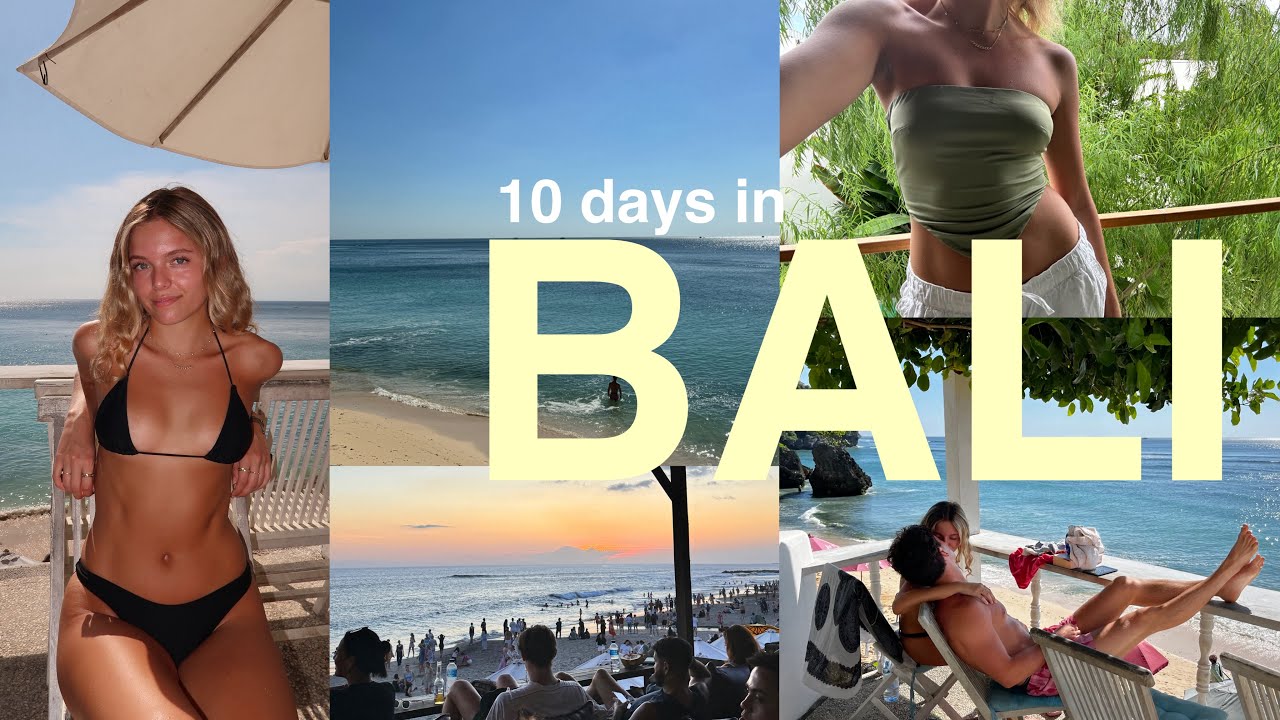 10 Days in Bali (I got sick lol)