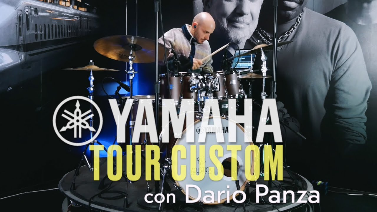 The Drummers Corner: Tour Custom w/Dario Panza & Yamaha Drums