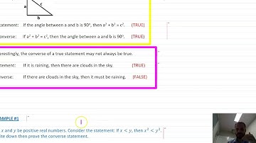 Equivalent statements
