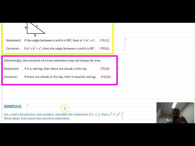 Equivalent statements