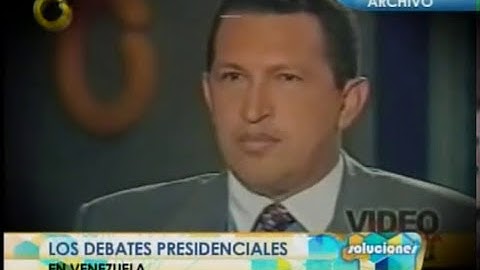 Cronología de los debates en Venezuela