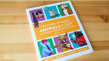 Creating Stylized Animals by 3DTotal Publishing (book flip)