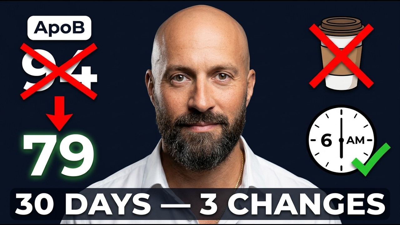 My ApoB Dropped 15 Points in 30 Days — Here Is What I Fixed - YouTube