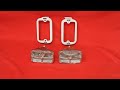 1969 GTO Park Light Housings