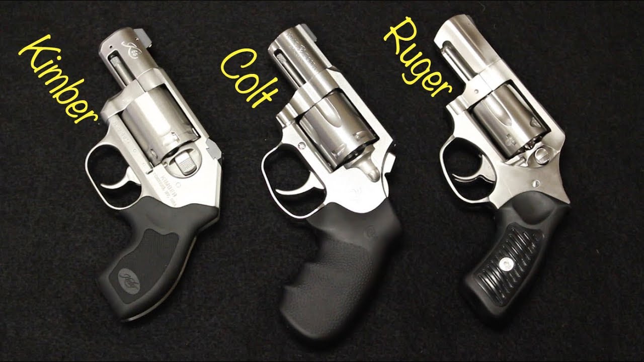 Colt King Cobra vs Kimber K6S vs Ruger Sp101 .357 Revolvers -...