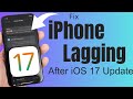 how to fix iphone lag after update | iphone lagging after ios 17 | ios 17 lag problem | #ios17