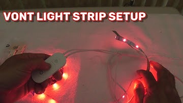 Vont Smart LED Strip Lights SETUP and REVIEW
