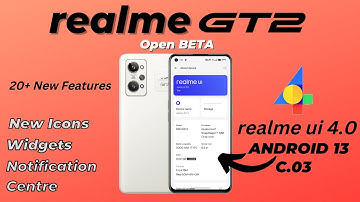 Realme GT 2 Open BETA Update is Here | Realme UI 4.0 Android 13 With Amazing New Features 😍😍