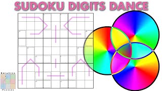 Sudoku Digits dance with amazing beauty. screenshot 3