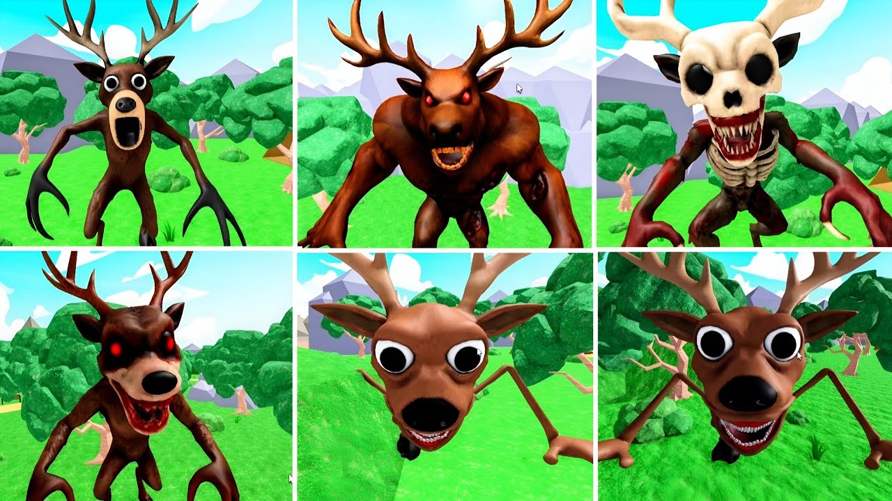 How To Get All 5 New Deer Morphs In 99 Nights In The Forest Morphs