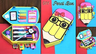 DIY Pencil Box| Best out of Waste| How to make a Pencil Shaped Pencil Case with Cardboard & Matchbox