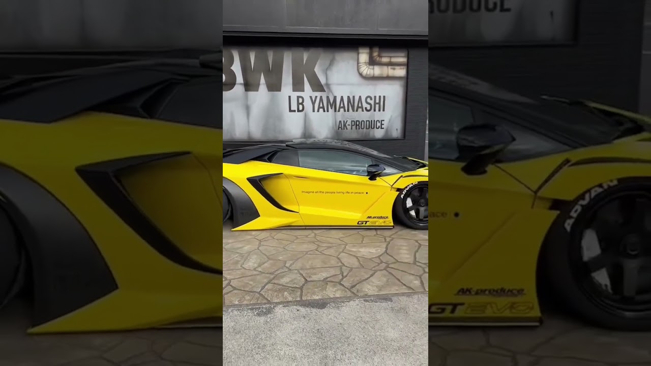 One of 20 limited edition products in the world Lamborghini Aventador GT EVO