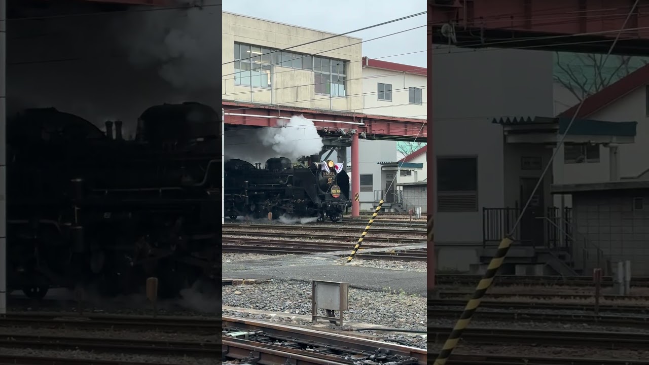 秩父鉄道パレオエクスプレス、日の丸にFIRST RUNのプレートが誇らしげです。2026.3.20@駅 #shorts