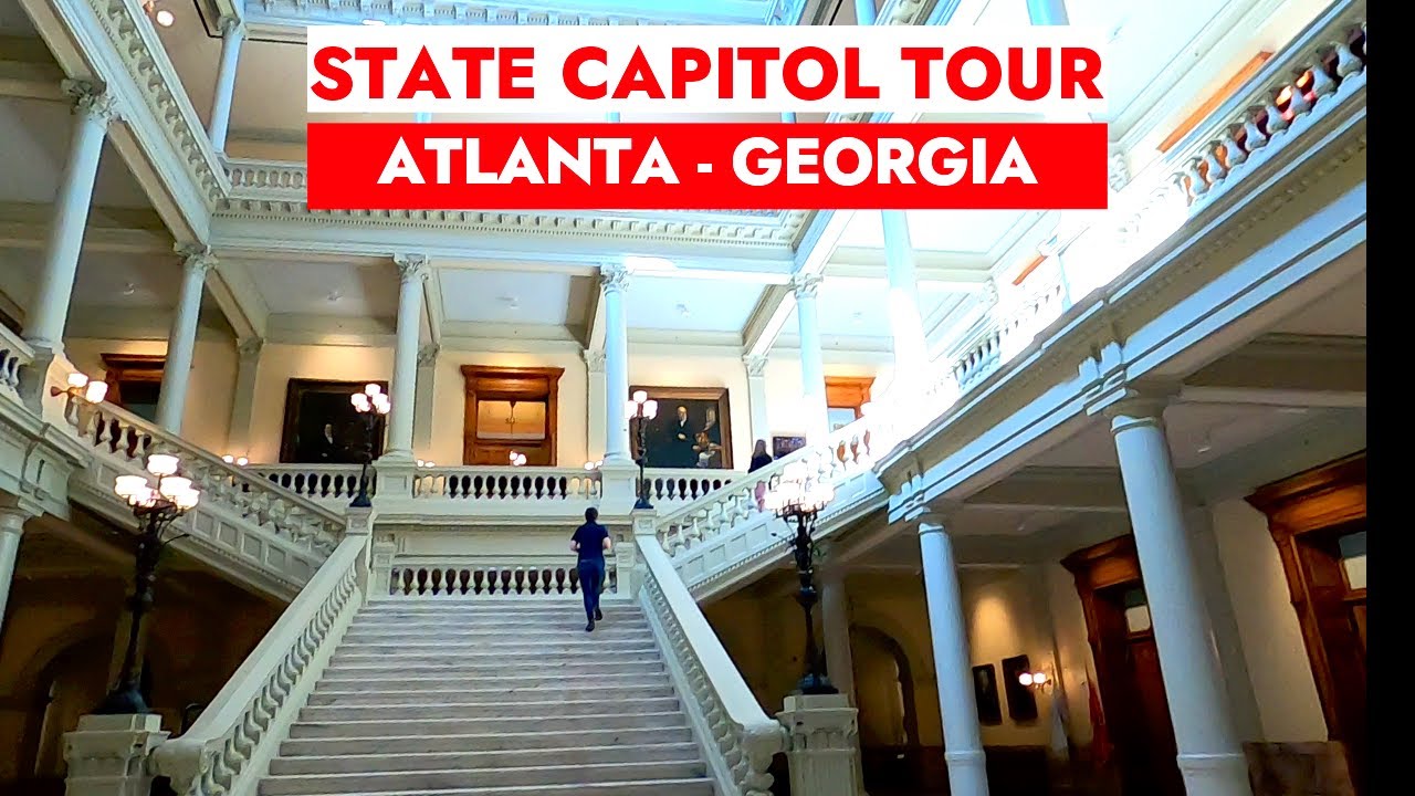 🏛️Self Guided Tour of Georgia Capitol Building 🇺🇸   in Atlanta