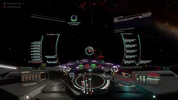 Elite Dangerous -  6 Modded Shard Anaconda vs Cyclops